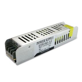Блок живлення OEM DC12 60W 5А STR-60 вузький з EMC фільтром