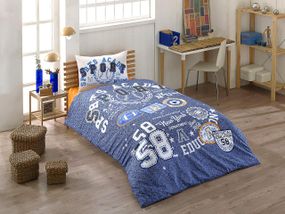 Комплект постельного белья Kristal Young 160×220 см Sporty Mavi