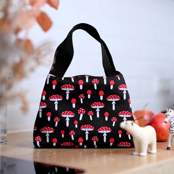 Термосумка Lunch bag Мухомори 24х12х17 см (LUN_24S011)