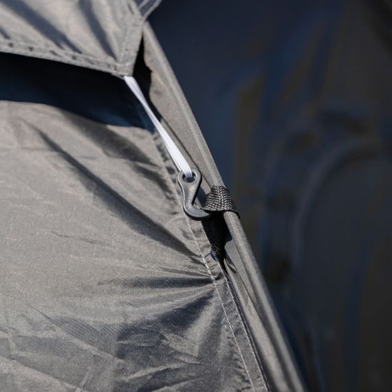 Намет двомісний 200×150×120 см кемпінговий туристичний для риболовлі LU-025B Чорний | Зображення 7