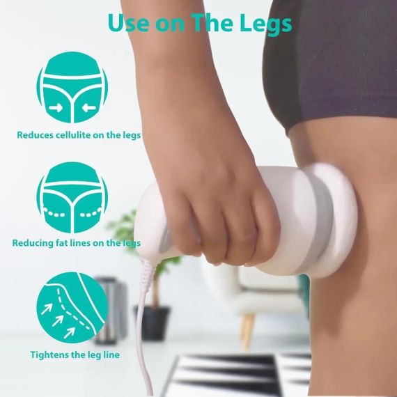 Антицелюлітний електричний масажер Body Massager PL-669PRO з 6 подушечками для живота, сідниць і ніг | Зображення 5