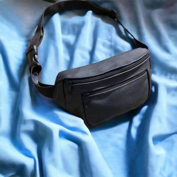 Комплект: шкіряна бананка + тактичний ліхтар TR-85