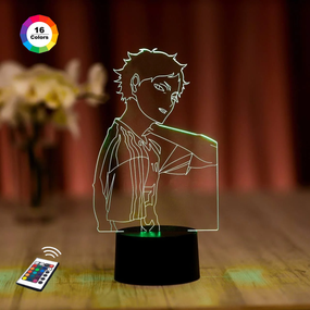 3D светильник ночник с пультом "Акааши Кейджи" 3DTOYSLAMP