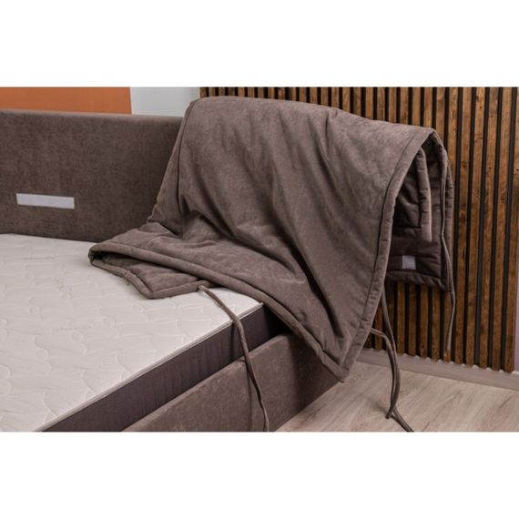 Двоспальне ліжко з м`яким узголів`ям LION Порто Парадіз 55 160х200 см (LION-041740) | Зображення 4