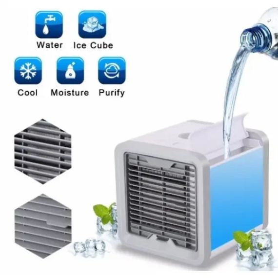 Портативний кондиціонер 4в1 Rovus Arctic Air з підсвічуванням / Міні-кондиціонер | Зображення 4