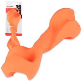 Іграшка для собак Flamingo Rubber Flexo Twisted Dumbbell, 21 см