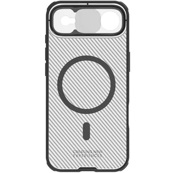 Карбонова накладка Nillkin CamShield Pro Magnetic для Apple iPhone 17 Air (6.5") Transparent black | Зображення 5
