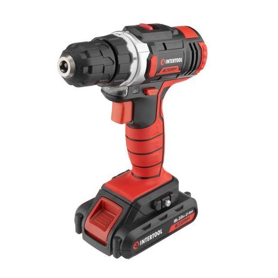 Дриль-шурупокрут акумуляторний 25 Нм INTERTOOL WT-0313