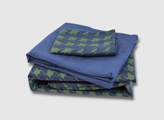 Комплект постельного белья First Choice Flanel 200×220 см Sadora Navy Blue | Зображення 3