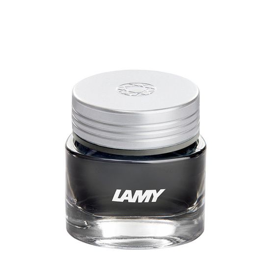 Чернила для перьевых ручек Lamy T53 Crystal ink 30мл, черный (Agate)