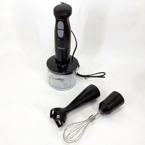 Блендер 3в1 Rainberg RB-2243 500W занурювальний блендер подрібнювач, блендер для дитячого пюре. LK-566 Колір: чорний