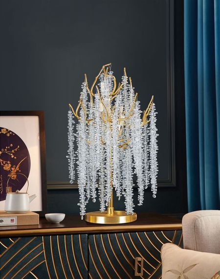 Настільна лампа 27622 Золото 60х30х30 см. | Зображення 3