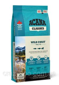 Сухий корм для собак усіх порід Acana Classics Wild Coast Recipe з рибою 2 кг a56220