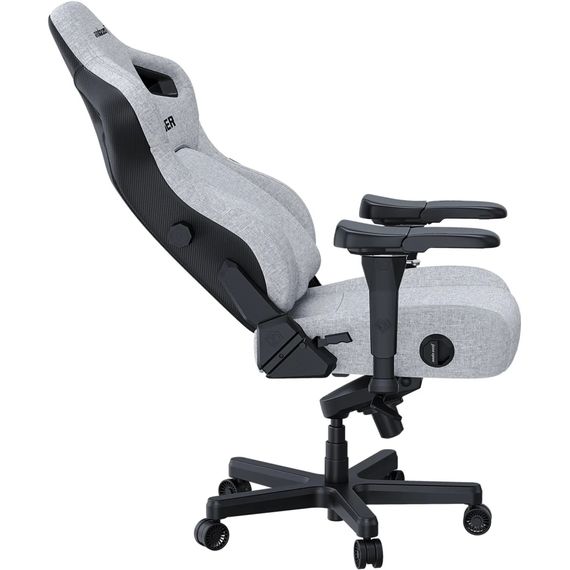 Крісло ігрове Anda Seat Kaiser 4 Fabric Size XL Grey (AD12YDDC-XLL-20-G-CF) | Зображення 2