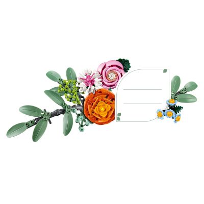 Конструктор LEGO Botanicals Милый розовый букет цветов (10342) | Зображення 1