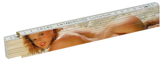 Лінійка - Folding Ruler "Girl", 2 м Sex Aura | Зображення 2