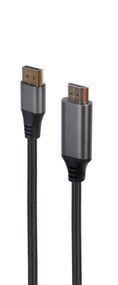 Кабель Cablexpert CC-DP-HDMI-4K-6, DisplayPort на HDMI, 1.8м
