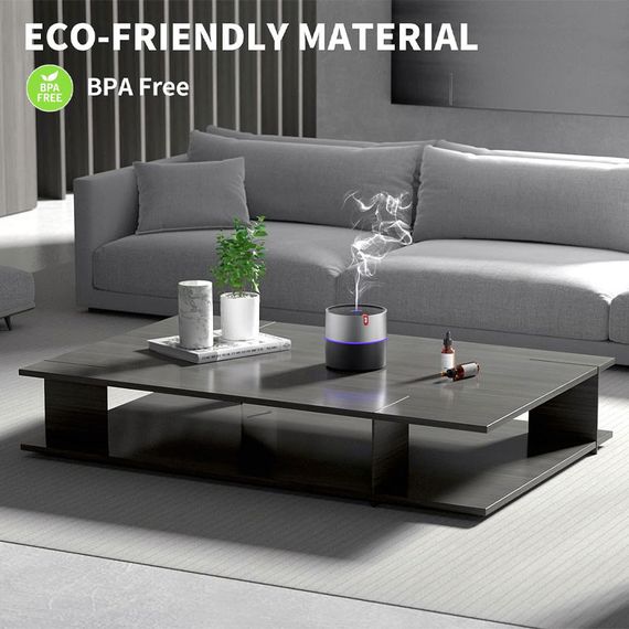 Увлажнитель воздуха с подсветкой WX107 Type-C/5V USB 230ml Black | Зображення 6