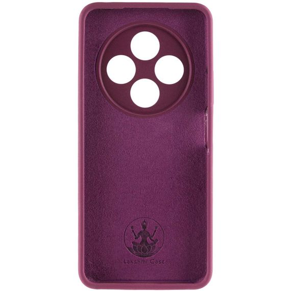 Чохол Silicone Cover Lakshmi Full Camera (AAA) для Xiaomi Redmi 14C / Poco C75 Бордовий / Plum | Зображення 3