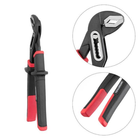 Кліщі сантехнічні 250 мм, коване залізо 40 Cr-V, STORM INTERTOOL NT-0165 | Зображення 3