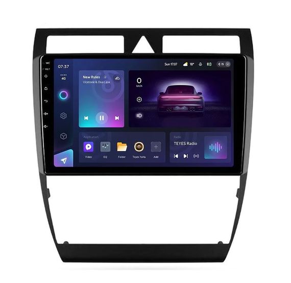 Штатна магнітола Teyes CC3 2K 4+64 Gb Audi A6 2 1997-2004 S6 2 1999-2004 RS6 1 2002-2006 9"