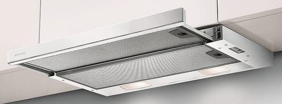 Витяжка Faber телескоп, 60см, 518м3г, Flexa Ng Glass W A60, білий (315.0635.107)