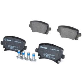 Гальмівні колодки Bosch дискові задні AUDI/SEAT/SKODA/VW-08 0986494053