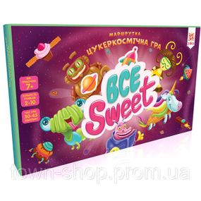 Настольная игра Вселенная. Конфетно-космическая маршрутная игра 124210 на укр. языке