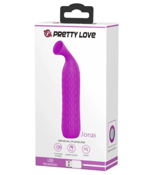 Вагінальний мінівібратор із вакуумним стимулятором Pretty Love «Jonas» sexstyle | Зображення 6