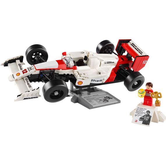 Конструктор LEGO Icons McLaren MP4/4 і Айртон Сенна (10330) | Зображення 1
