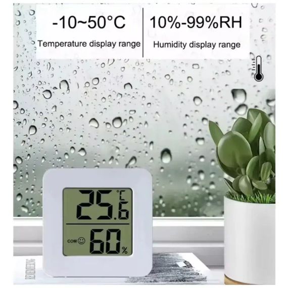 Цифровий термометр, гігрометр, метеостанція кімнатна / вимірювач температури та вологості у приміщенні AND 5431 | Зображення 3