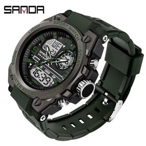 Часы Sanda 6024 Black-Military Wristband