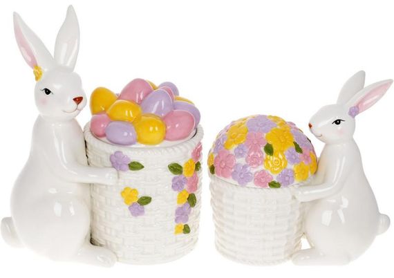 Банка для продуктів "Кролик" 20х11.5х24см, кераміка | Зображення 2