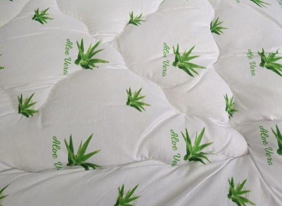 Ковдра полуторна закрита Arda Aloe Vera 20354 150х210 см