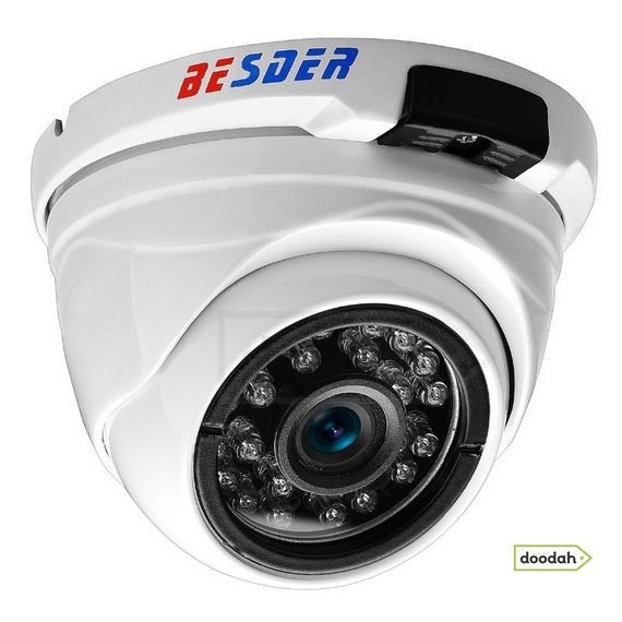 IP камера Besder 9024MW - 2.8mm, 1.0 MP,  960P, IP67, ONVIF + блок живлення у подарунок! Купити з гарантією та доставкою по Україні