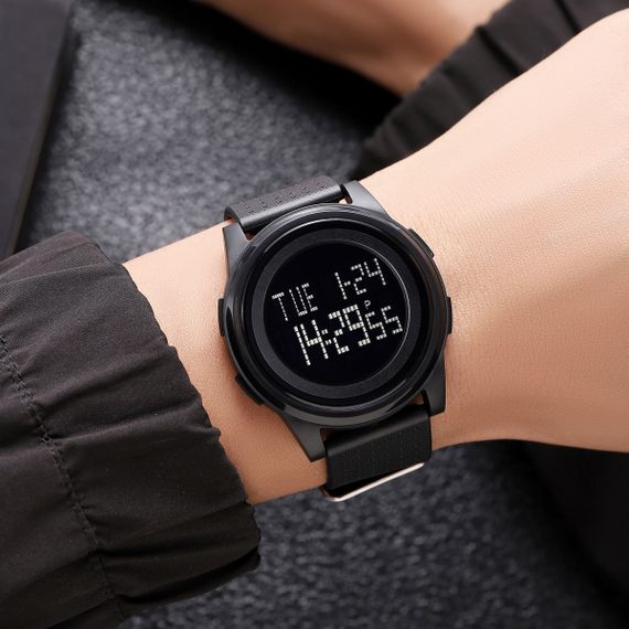 Чоловічий годинник Skmei 2378BKBK Black | Зображення 3