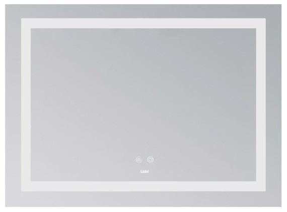 Дзеркало Lidz Kubis (KU1) 900х700 мм з LED-підсвічуванням Touch LD78LF9049070 | Зображення 6