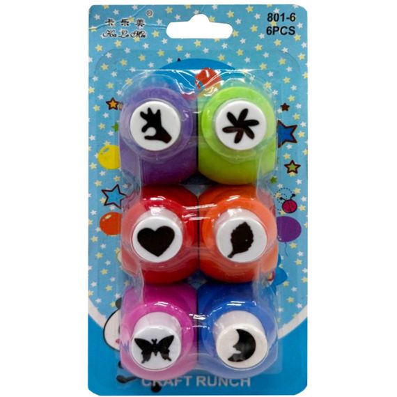 Набір фігурних діркопробивачів 315298 в наборі 6 штук