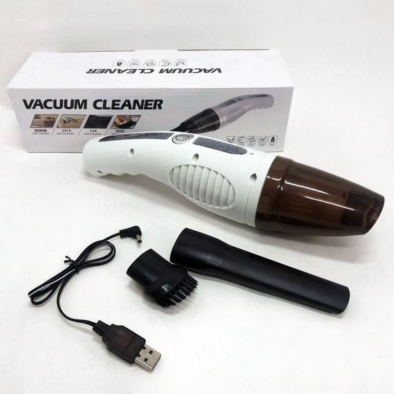 Пилосос бездротовий ручний для автомобіля і будинку Car Vacuum Cleaner HY05, Автопилосос на акумуляторі YA-34 | Зображення 2