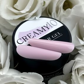 Гель для нарощення нігтів Crooz Creamy gel 10 (світло-рожевий) 15мл
