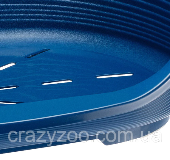 Пластиковый лежак для собак и котов Ferplast Siesta Deluxe 10 синий 93.5х68х28.5 см 70210914 | Зображення 4