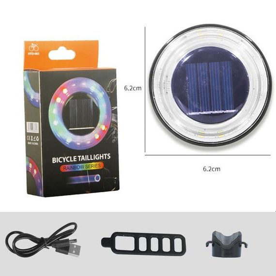 Велоліхтар HYD-085-SMD(RGB) AR-57 | Зображення 8