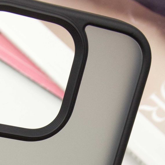 TPU+PC чохол Metal Buttons для Apple iPhone 16 Pro (6.3") | Зображення 5