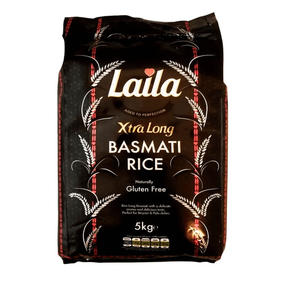 Екстра Довгозернистий Рис Басматі 5 кг Laila 5020580004965