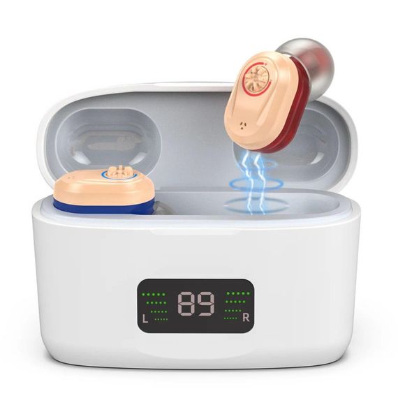 Слуховий апарат TKING DB211701 — міні аудіопідсилювач звуку, персональний голосовий підсилювач