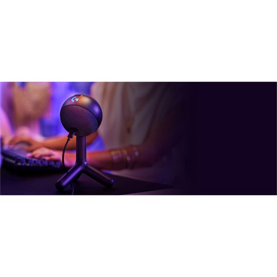 Мікрофон Logitech G Yeti Orb RGB Gaming Mic with Lightsync Black (988-000551) | Зображення 9