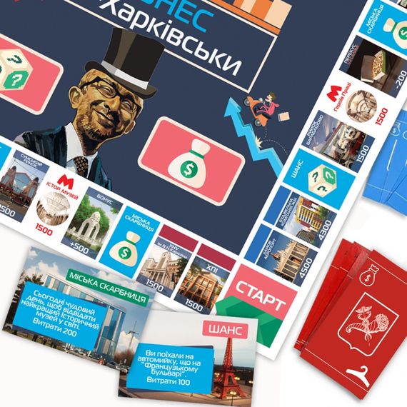 Настільна гра "Монополія Бізнес по-Харківськи" PLR-0027 | Зображення 5