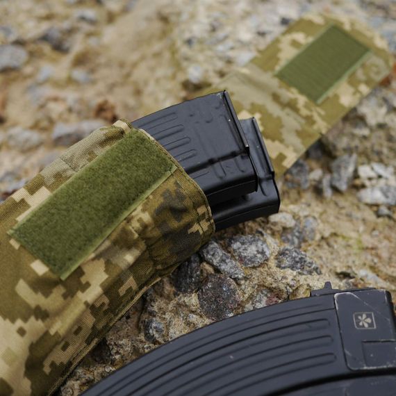 Тактичний підсумок під 2 магазина KIBORG GU Double Mag Pouch Pixel | Зображення 7