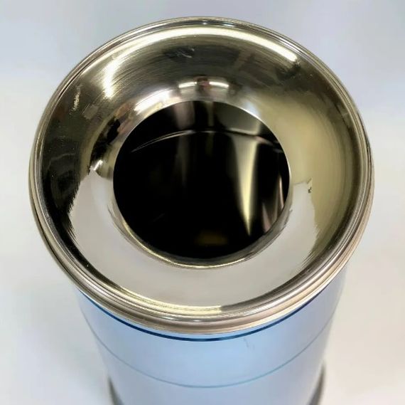 Підлогова урна з попільничкою Maxiflow нержавіюча сталь 37 л 4513.2860s | Зображення 3