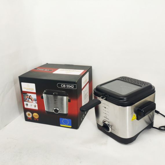 Фритюрница для дома на 1.5л Crownberg CB-5542 1200Вт WF-89 | Зображення 8